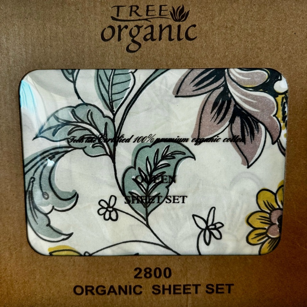 QUEEN Sheet Set - Fun, Outdoorsy Design - BRAND NEW!